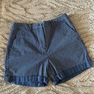 Mark and Spencer striped bermudas